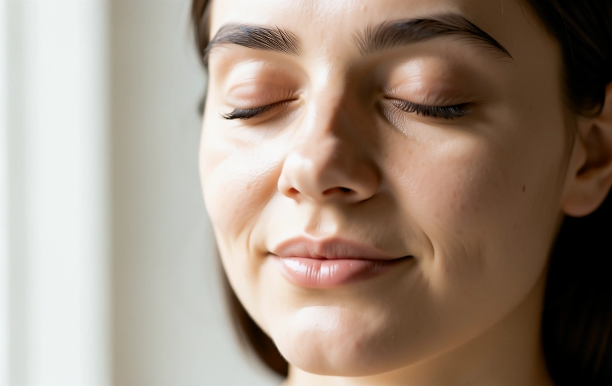 Entspannung der Augenpartie