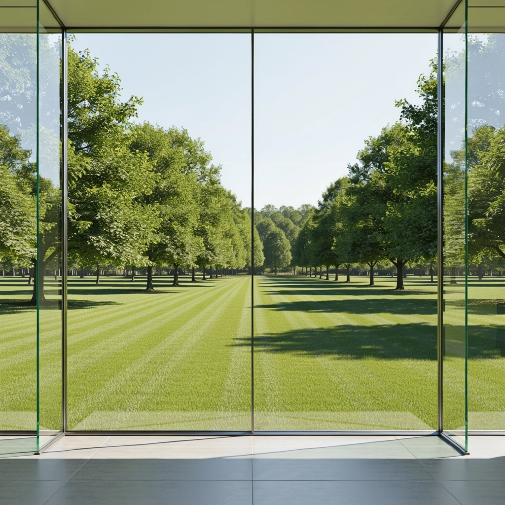 Blick in die Ferne zur Entspannung