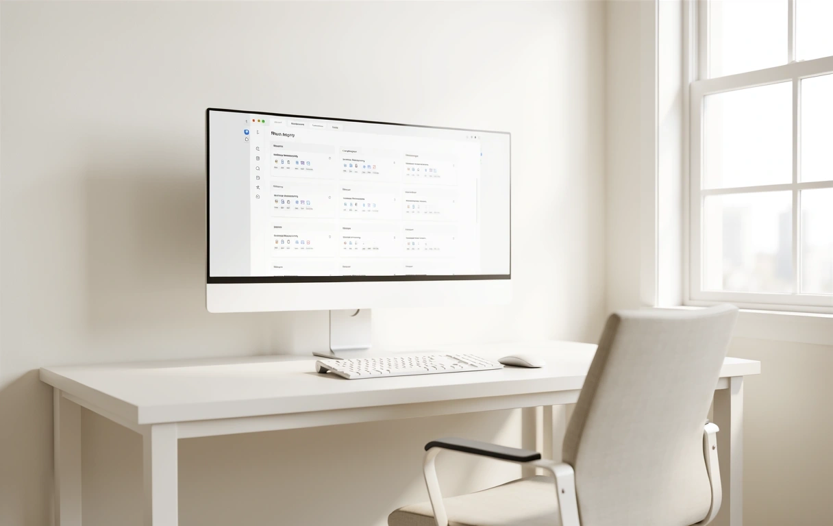 Ergonomischer Arbeitsplatz